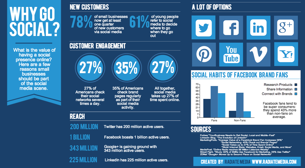 social why marketing infographic businesses brand infographics using branding target stats reasons seo increase companies been networks